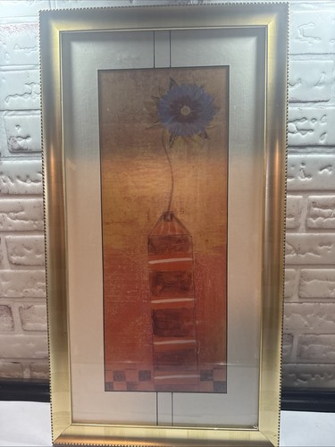 Framed contemporary flower - framed,